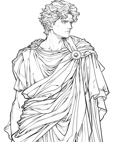 Nero coloring page