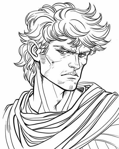 Nero coloring page
