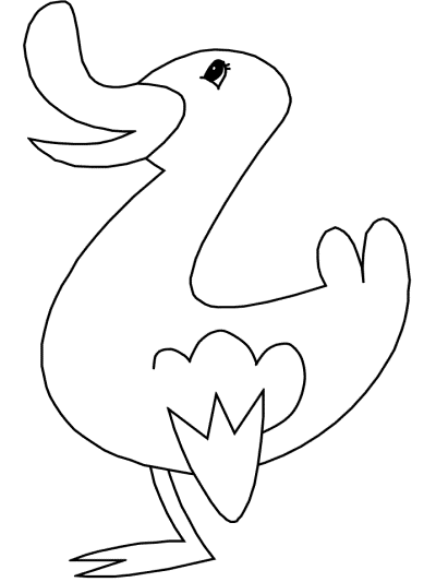 birds themed coloring book pages