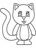 cats and kittens coloring page