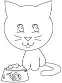 cats and kittens coloring page