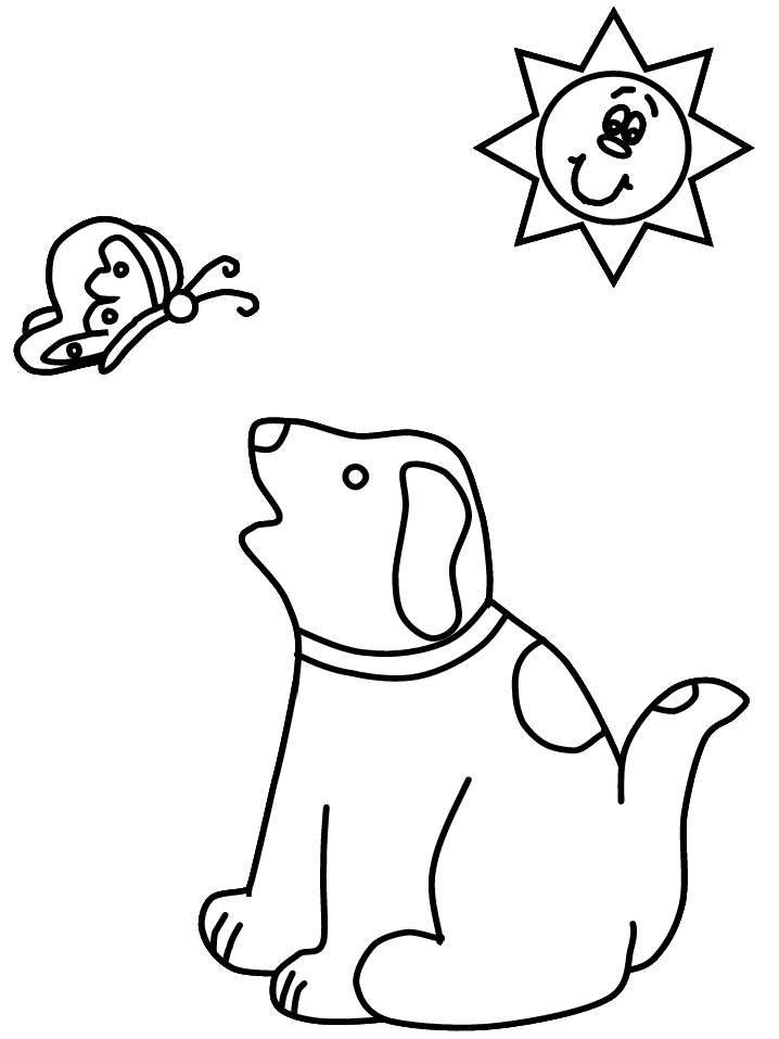 animals coloring book pages
