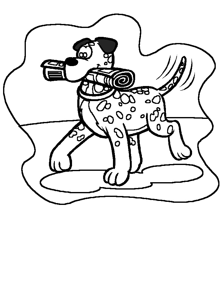 dogs and puppies coloring book pages