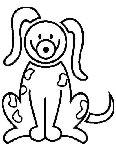 dogs and puppies coloring book pages