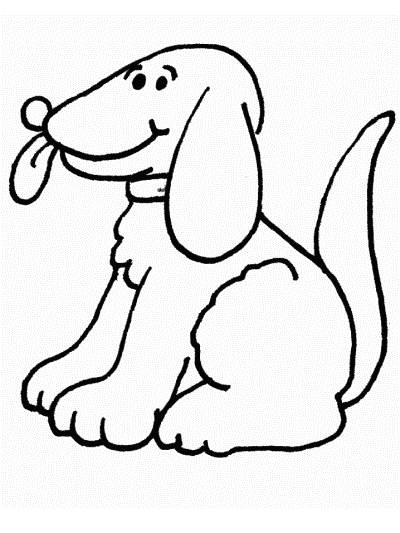 dogs and puppies coloring book pages