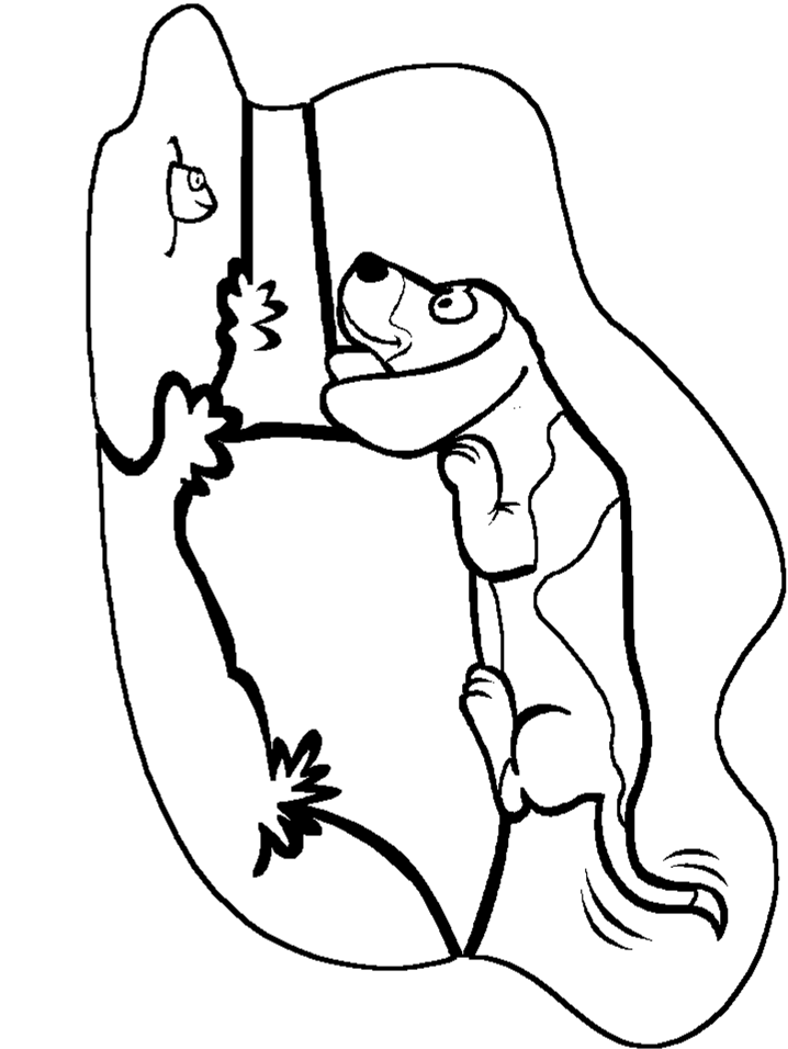 dogs and puppies coloring book pages