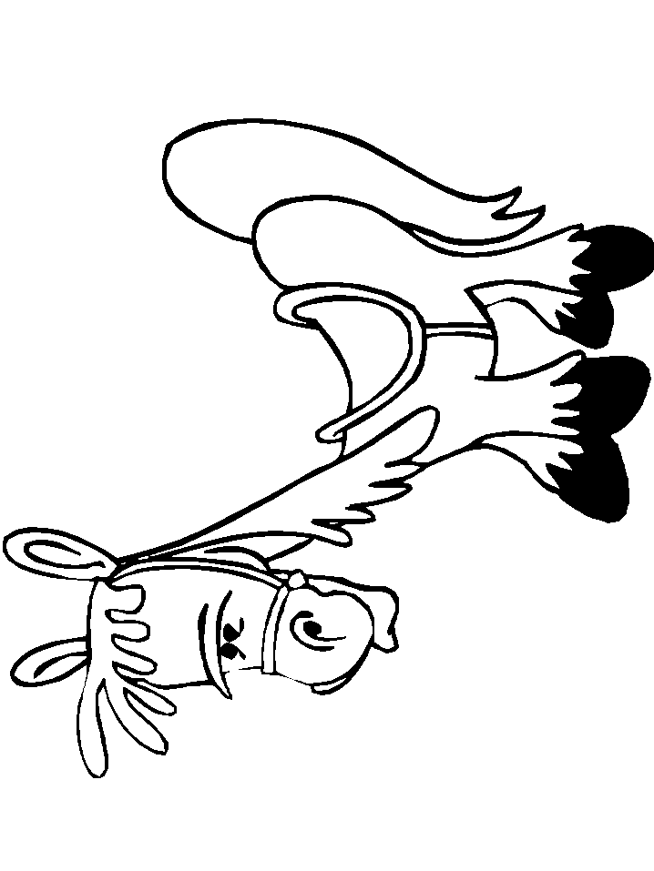 horse coloring book pages