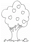 Adam and Eve Bible coloring page
