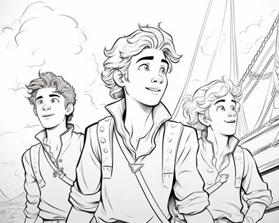 The Lost Boys coloring page