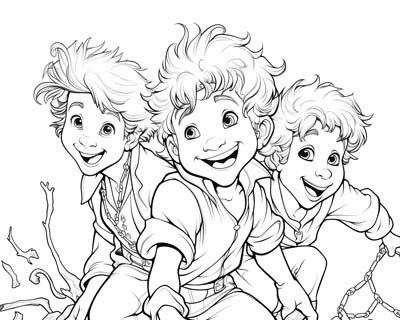 The Lost Boys coloring page