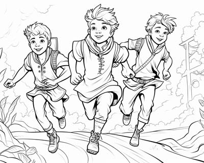 The Lost Boys coloring page