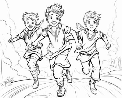 The Lost Boys coloring page