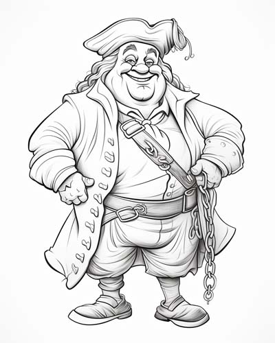 Mr. Smee coloring page
