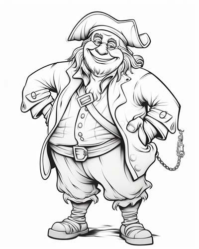 Mr. Smee coloring page
