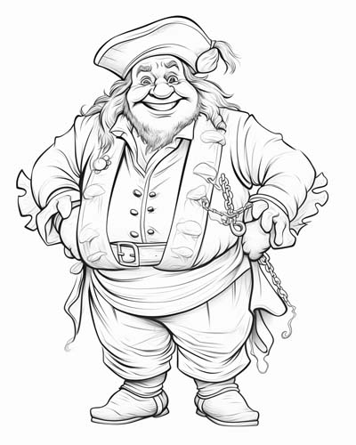 Mr. Smee coloring page