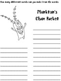 Spongebob Squarepants coloring page