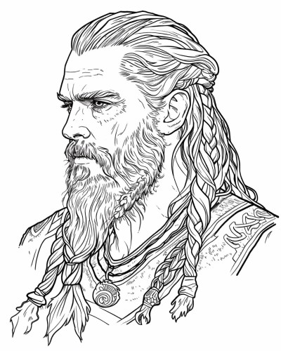 coloring page of Ubbe