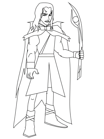 Loki coloring pages