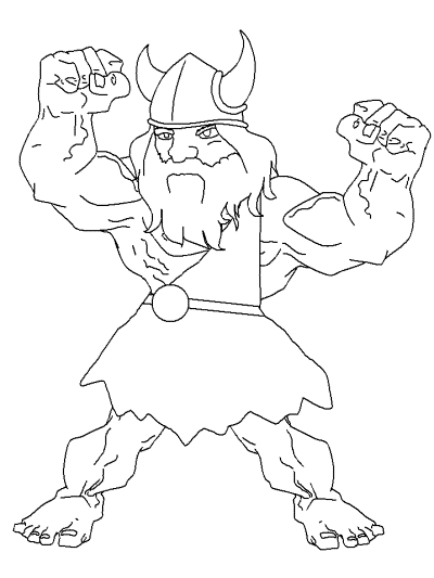 Norwegian viking coloring pages