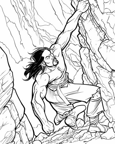 coloring page of Bernardo Caprio