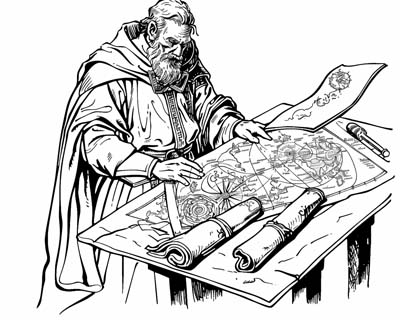 coloring page of Gwydion