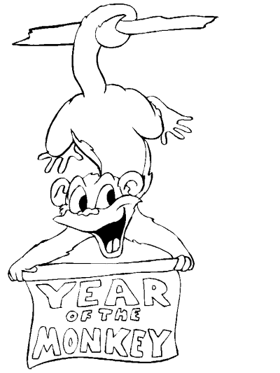 chinese new year coloring pages