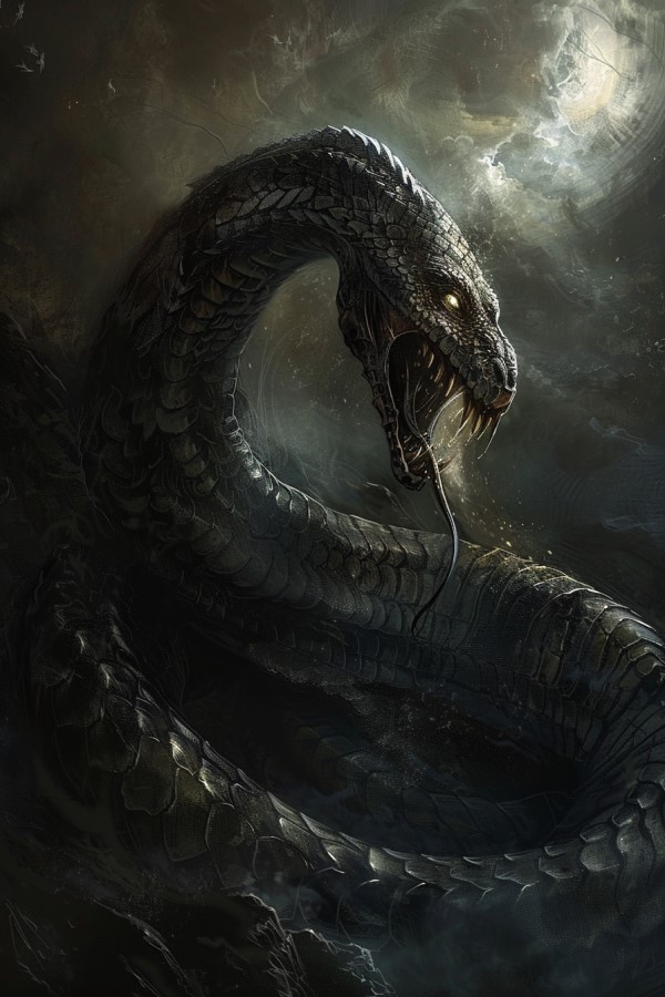the Egyptian god, Apep