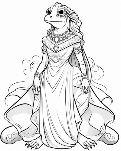 Heqet coloring page