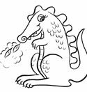 Dragon Coloring Pages - page 3