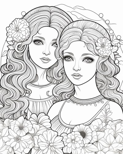 Demeter and her daughter Persephone