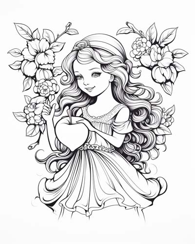 Hesperid coloring page