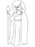greek mythology/greek gods coloring book pages