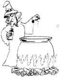 Witches Coloring Pages Witches Coloring Pages