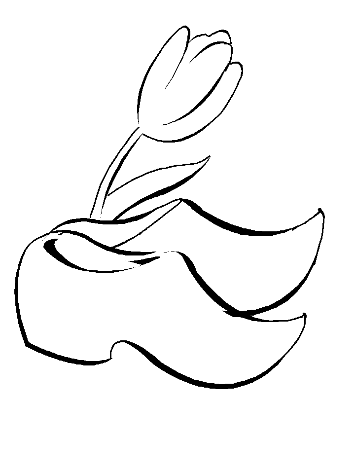 Tulip Coloring Pages