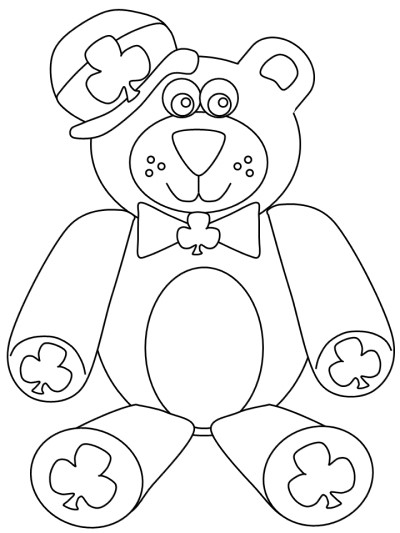 St. Patrick's Day coloring page