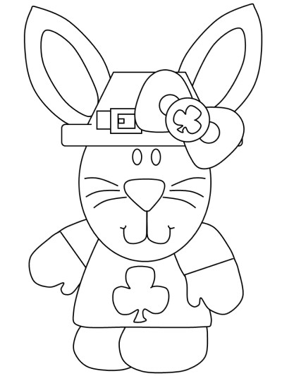 St. Patrick's Day coloring page