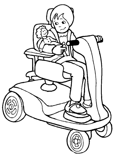 special needs coloring book pages