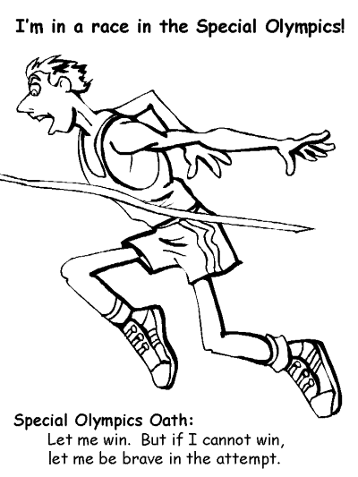 special needs coloring book pages