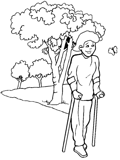 special needs coloring book pages