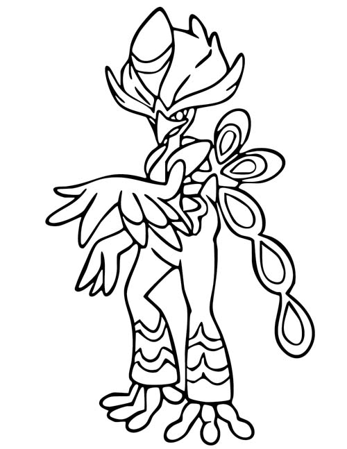 quaquaval coloring page