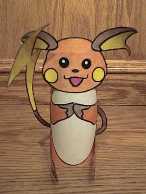 Raichu pokemon craft