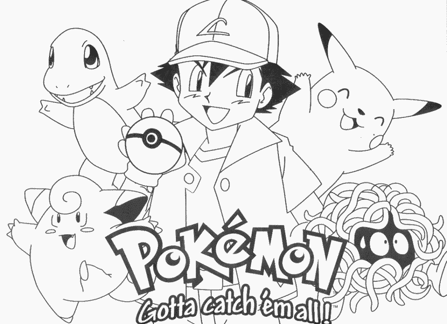 pokemon coloring page