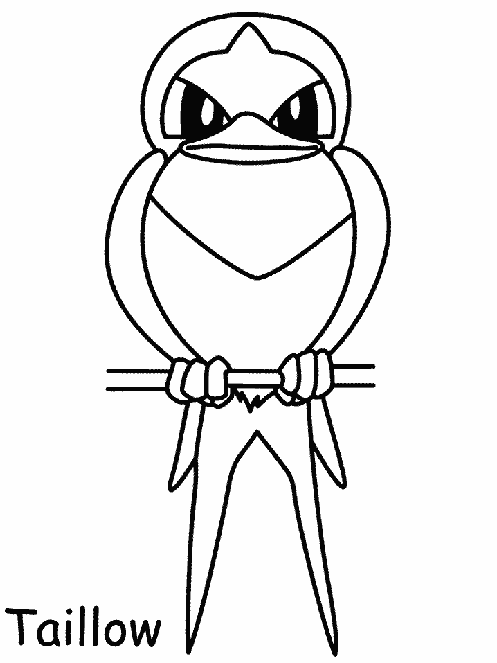 Pokemon Johto League Coloring Pages