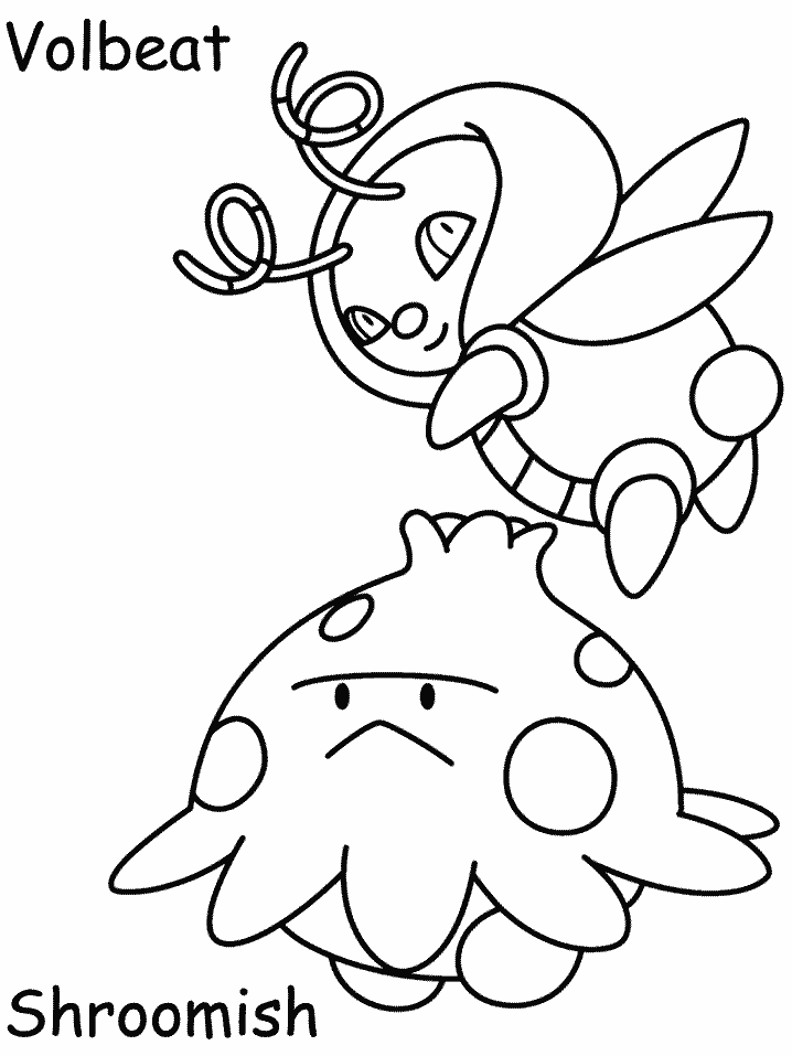 Pokemon Johto League Coloring Pages
