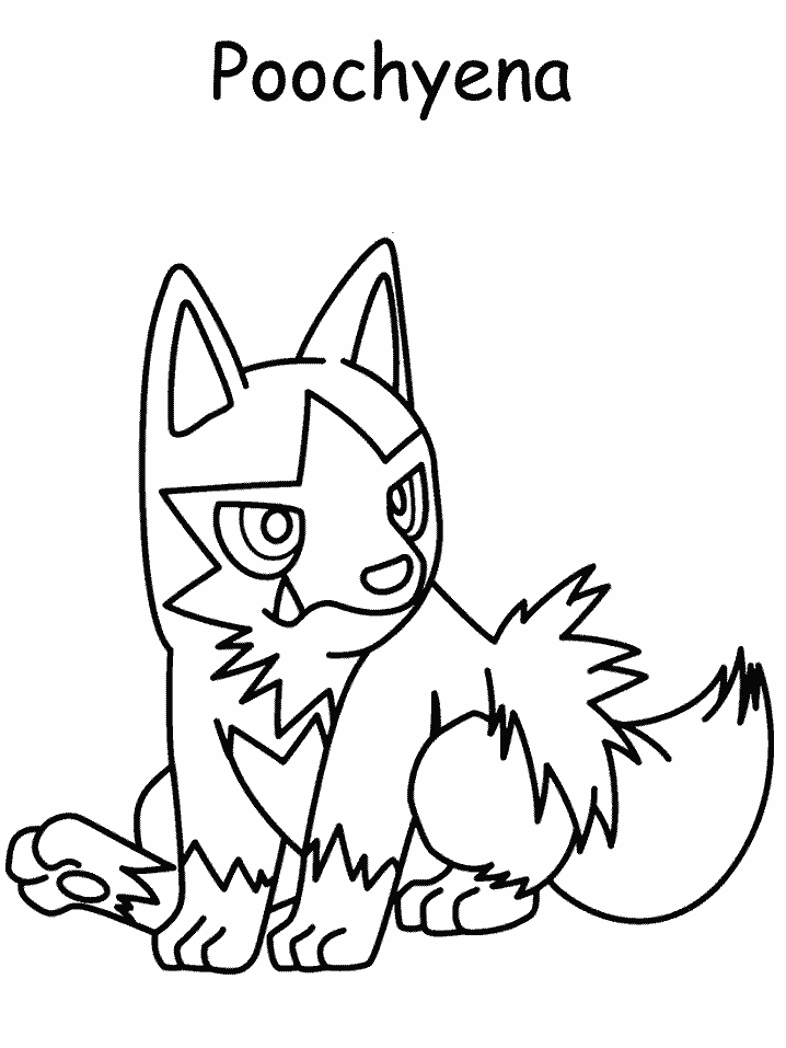 Pokemon Johto League Coloring Pages
