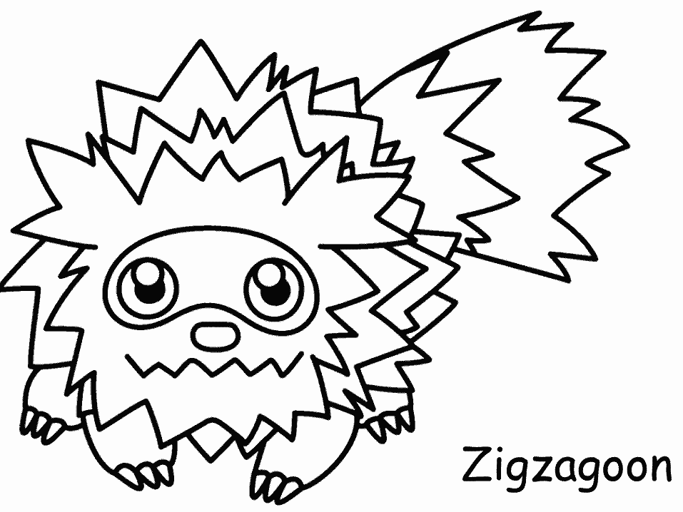 Pokemon Johto League Coloring Pages