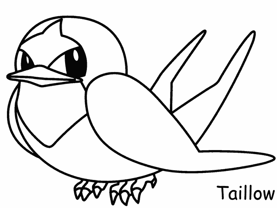 Pokemon Johto League Coloring Pages