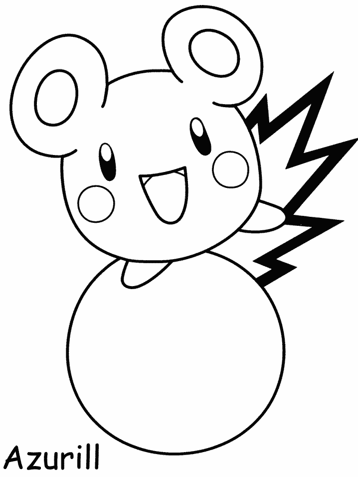 Pokemon Johto League Coloring Pages
