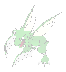 Scyther pokemon craft