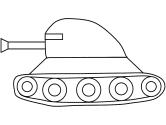 remembrance and veteran's day - tank coloring pages